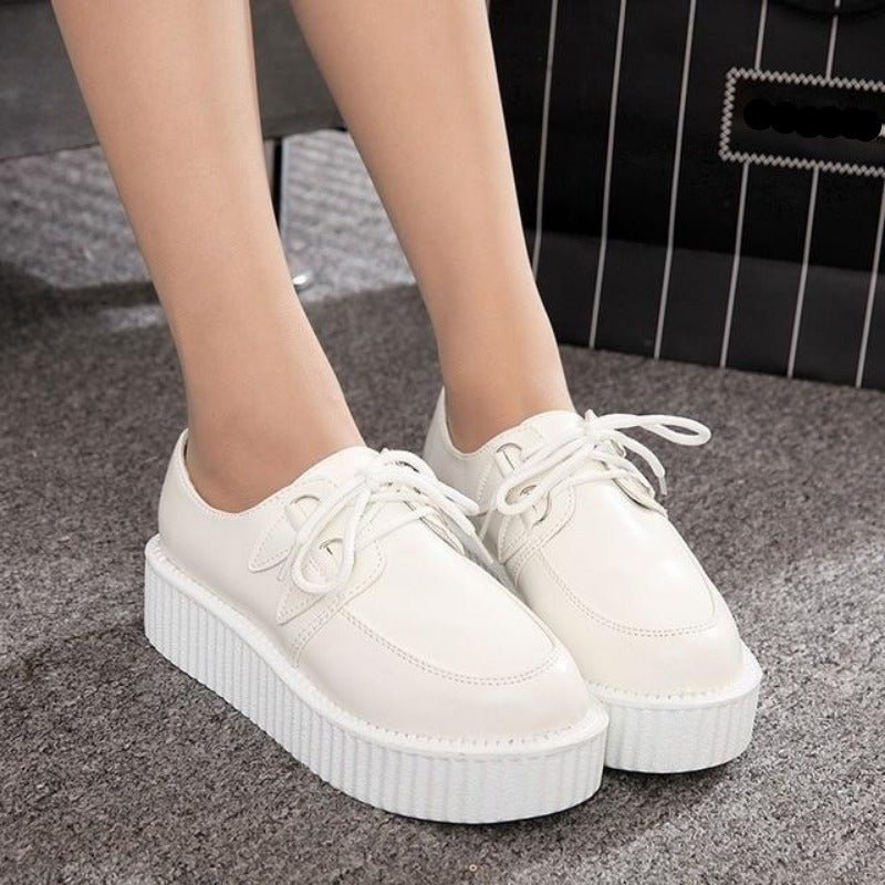 Platform Suede Lace Up Creepers - Easy Pickins Store