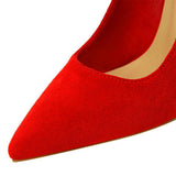 Pumps Crystal Solid Buckle Shallow High Heels - Easy Pickins Store