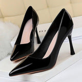 Pumps Leather High Heels - Easy Pickins Store