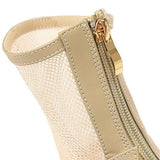 Pumps Mesh High Heels Buckle - Easy Pickins Store