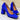 Pumps Rivet Metal Square Heels Flock - Easy Pickins Store