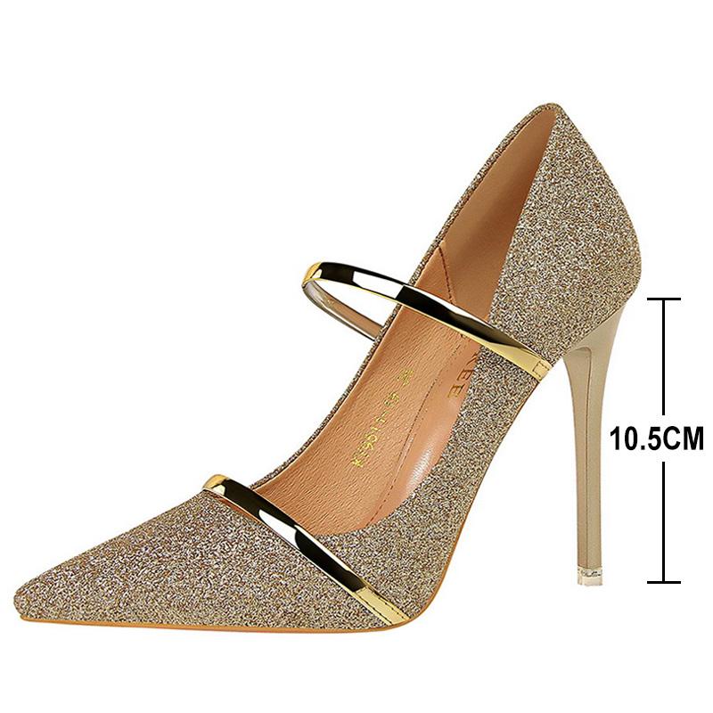 Pumps Sequin High Heels - Easy Pickins Store