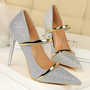 Pumps Sequin High Heels - Easy Pickins Store