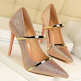 Pumps Sequin High Heels - Easy Pickins Store