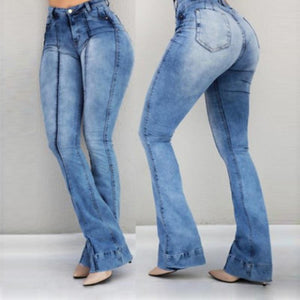 Push Up Stretch Bottom Jeans High Waist Skinny Denim - Easy Pickins Store