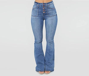 Push Up Stretch Bottom Jeans High Waist Skinny Denim - Easy Pickins Store