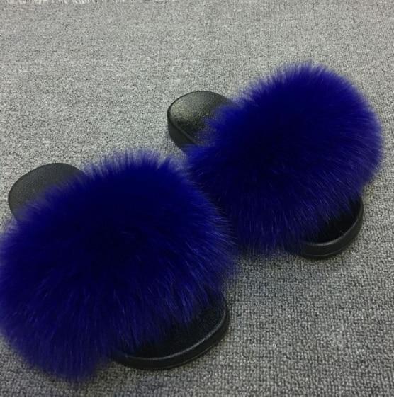 Raccoon Fur Flip Flops - Easy Pickins Store