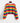 Rainbow Patchwork Button Turn-down Crop Top Pullover - Easy Pickins Store