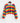 Rainbow Patchwork Button Turn-down Crop Top Pullover - Easy Pickins Store
