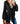 Rhapsody Cotton Balloon Long Sleeve Tie Top V Neck Blouse - Easy Pickins Store