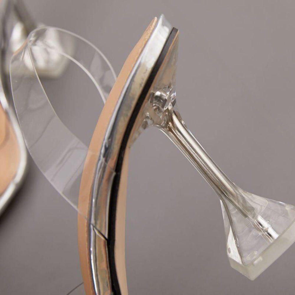 Rhinestone Pumps High Heels Jelly Plus Sizes - Easy Pickins Store