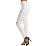 Ripped Casual Slim Hole Long Zippers Jeans - Easy Pickins Store