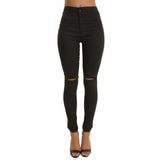 Ripped Casual Slim Hole Long Zippers Jeans - Easy Pickins Store