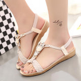 Sandals Flip Flops Gladiator Sandals Owl Slip Low Heels - Easy Pickins Store