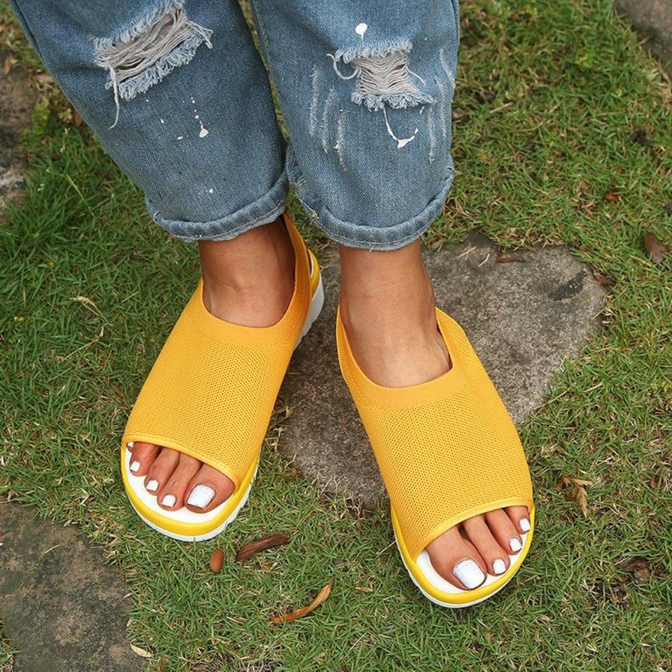 Sandals Plus Size Wedges Flip Flop High Heels - Easy Pickins Store