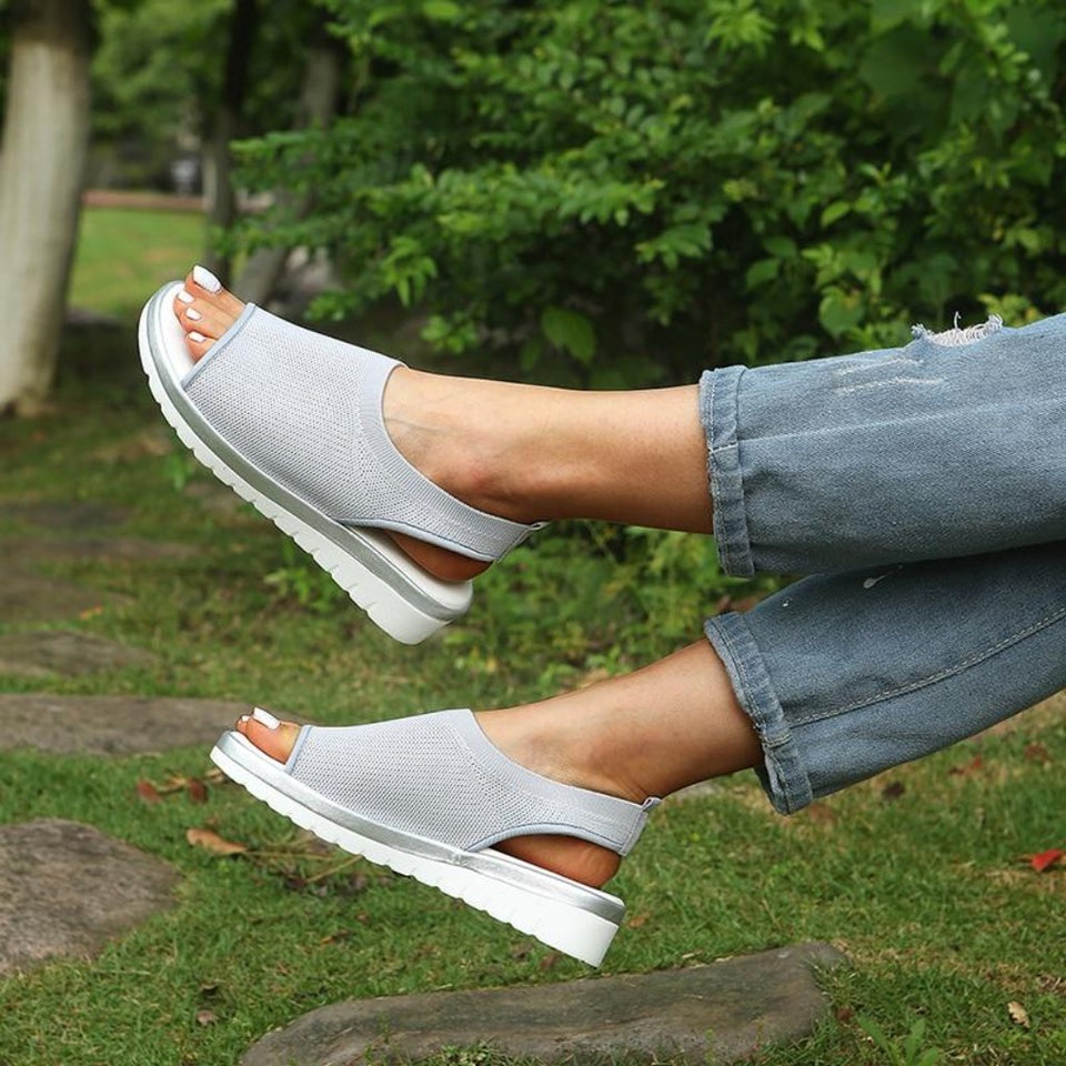 Sandals Plus Size Wedges Flip Flop High Heels - Easy Pickins Store