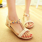 Sandals Slip-On Front & Rear Strap Flat Sole - Easy Pickins Store