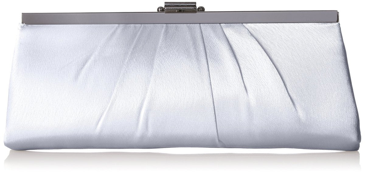 Satin Frame Evening Clutch Bag Purse With Shoulder Chain Included - Easy Pickins Store