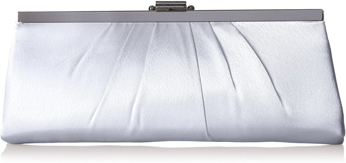 Satin Frame Evening Clutch Bag Purse With Shoulder Chain Included - Easy Pickins Store