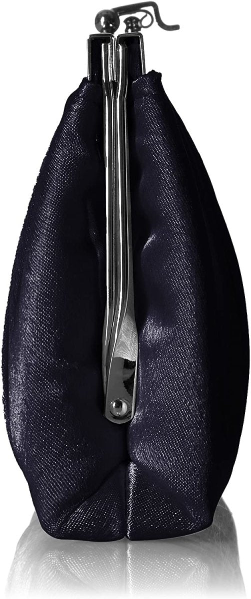 Satin Frame Evening Clutch Bag Purse With Shoulder Chain Included - Easy Pickins Store