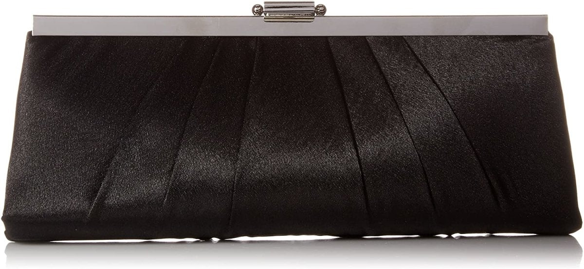 Satin Frame Evening Clutch Bag Purse With Shoulder Chain Included - Easy Pickins Store