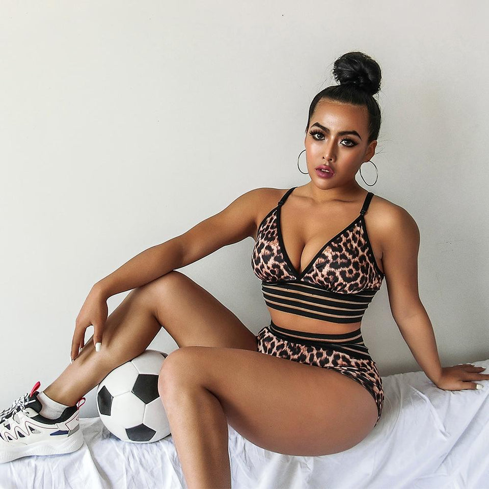Scrunch Butt Shorts Leopard Print Push Up - Easy Pickins Store