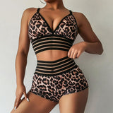 Scrunch Butt Shorts Leopard Print Push Up - Easy Pickins Store