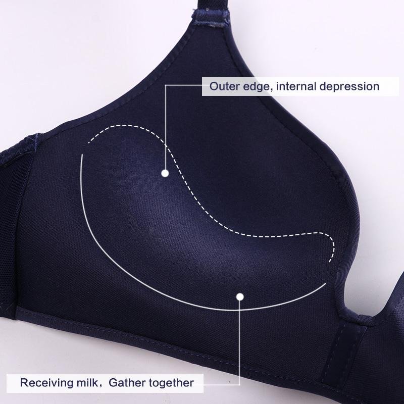 Seamless Bras Push Up No Wire Brassiere A B Cup 3/4 Cup - Easy Pickins Store