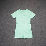 Seamless Yoga Sets Workout Sportswear Gym Clothing Fitness Leggings Sports Clothes High Waist Pants - Easy Pickins Store