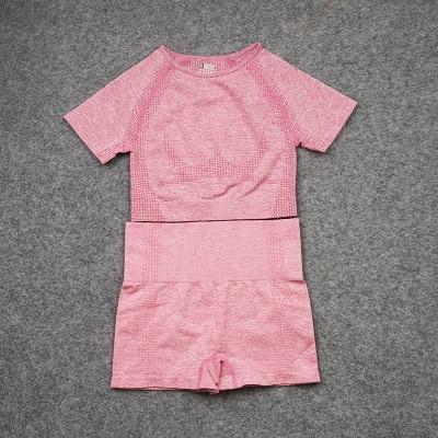 Seamless Yoga Sets Workout Sportswear Gym Clothing Fitness Leggings Sports Clothes High Waist Pants - Easy Pickins Store