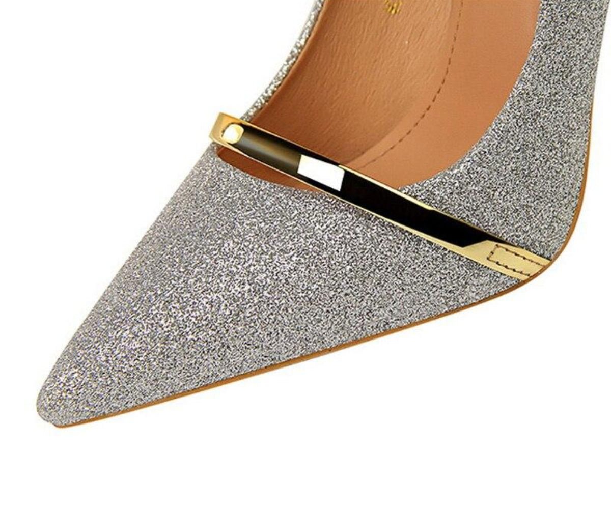 Sequin High Heels Pumps - Easy Pickins Store