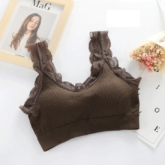 Sexy Bra Underwear Bas For Women Bralette Seamless Padded Bra Lingerie Cotton Wireless Fitness Tops Brassiere Bra|Bras| - Easy Pickins Store