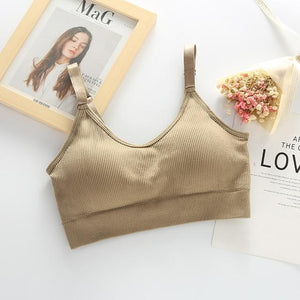 Sexy Bra Underwear Bas For Women Bralette Seamless Padded Bra Lingerie Cotton Wireless Fitness Tops Brassiere Bra|Bras| - Easy Pickins Store