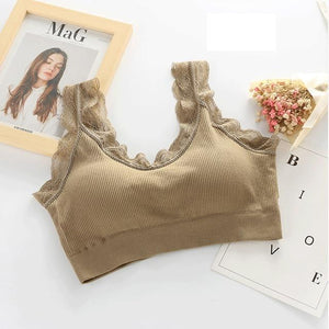 Sexy Bra Underwear Bas For Women Bralette Seamless Padded Bra Lingerie Cotton Wireless Fitness Tops Brassiere Bra|Bras| - Easy Pickins Store