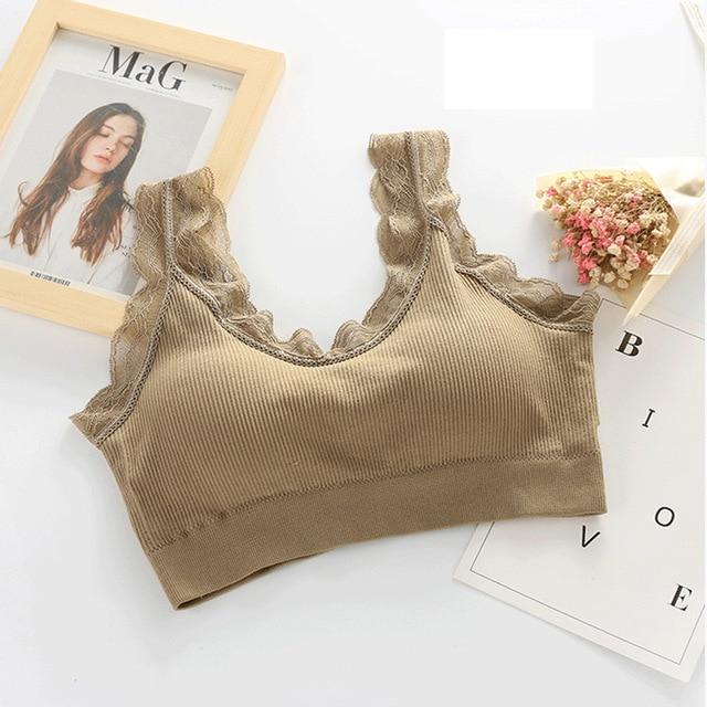 Sexy Bra Underwear Bas For Women Bralette Seamless Padded Bra Lingerie Cotton Wireless Fitness Tops Brassiere Bra|Bras| - Easy Pickins Store