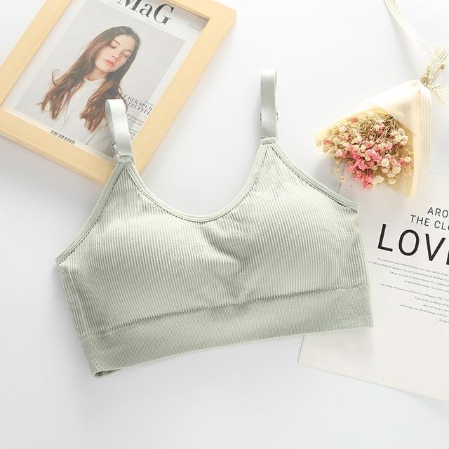 Sexy Bra Underwear Bas For Women Bralette Seamless Padded Bra Lingerie Cotton Wireless Fitness Tops Brassiere Bra|Bras| - Easy Pickins Store