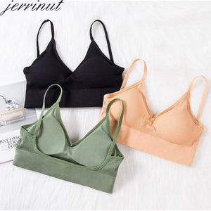 Sexy Bra Underwear Bas For Women Bralette Seamless Padded Bra Lingerie Cotton Wireless Fitness Tops Brassiere Bra|Bras| - Easy Pickins Store