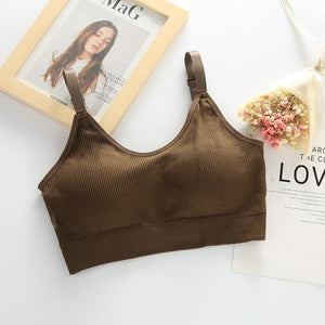 Sexy Bra Underwear Bas For Women Bralette Seamless Padded Bra Lingerie Cotton Wireless Fitness Tops Brassiere Bra|Bras| - Easy Pickins Store