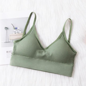 Sexy Bra Underwear Bas For Women Bralette Seamless Padded Bra Lingerie Cotton Wireless Fitness Tops Brassiere Bra|Bras| - Easy Pickins Store