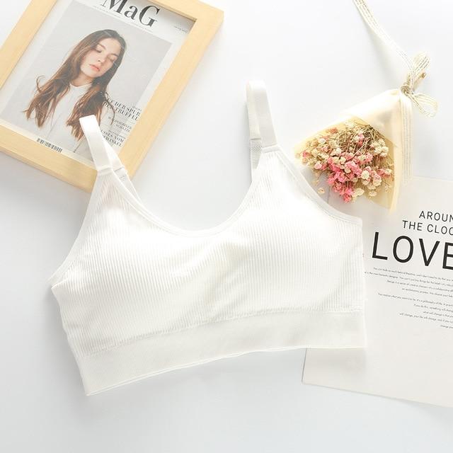 Sexy Bra Underwear Bas For Women Bralette Seamless Padded Bra Lingerie Cotton Wireless Fitness Tops Brassiere Bra|Bras| - Easy Pickins Store