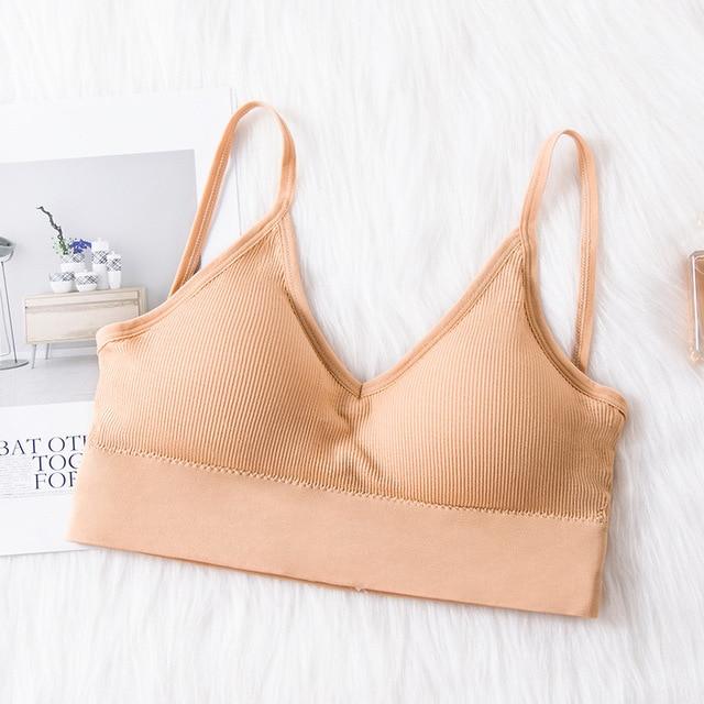 Sexy Bra Underwear Bas For Women Bralette Seamless Padded Bra Lingerie Cotton Wireless Fitness Tops Brassiere Bra|Bras| - Easy Pickins Store