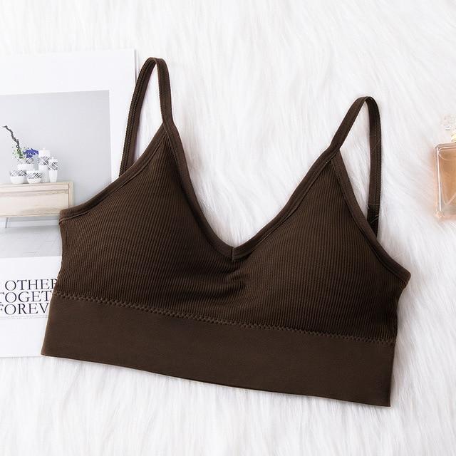Sexy Bra Underwear Bas For Women Bralette Seamless Padded Bra Lingerie Cotton Wireless Fitness Tops Brassiere Bra|Bras| - Easy Pickins Store