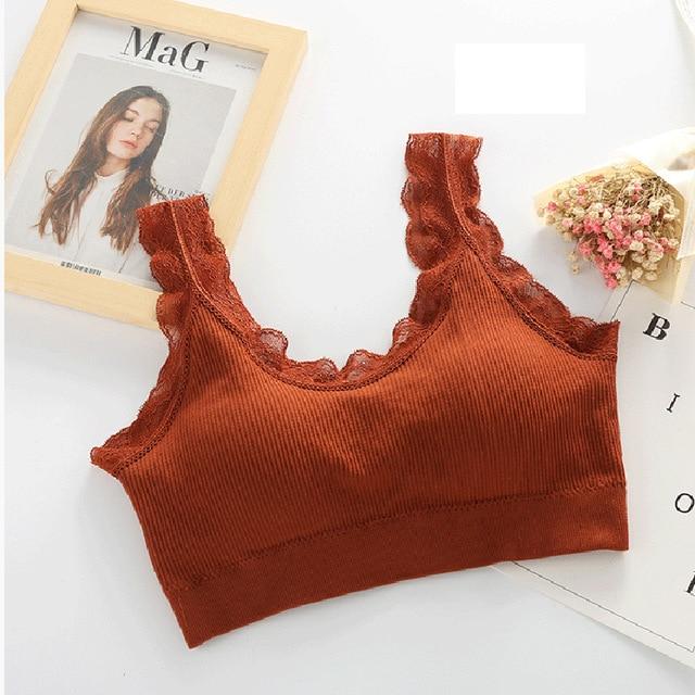 Sexy Bra Underwear Bas For Women Bralette Seamless Padded Bra Lingerie Cotton Wireless Fitness Tops Brassiere Bra|Bras| - Easy Pickins Store