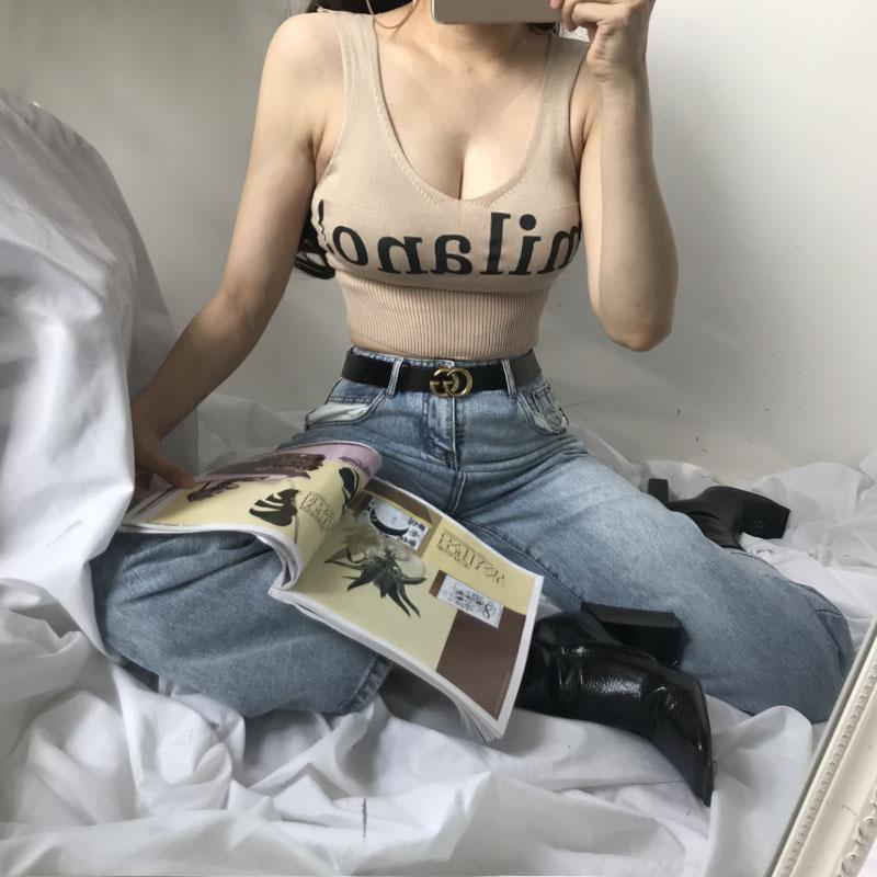 Sexy Crop Top Lettering Milano - Easy Pickins Store