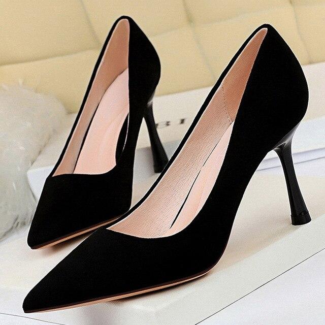 Sexy Kitten Heels Pumps High Heels - Easy Pickins Store