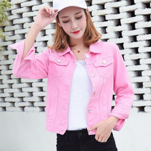 Short Jeans Denim Jacket - Easy Pickins Store