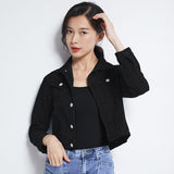 Short Jeans Denim Jacket - Easy Pickins Store