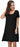 Short T Shirt Dress with Pockets Sleeve Swing - Easy Pickins Store
