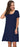 Short T Shirt Dress with Pockets Sleeve Swing - Easy Pickins Store