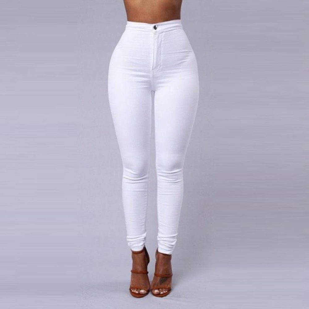 Skinny High Waist Render Jeans - Easy Pickins Store